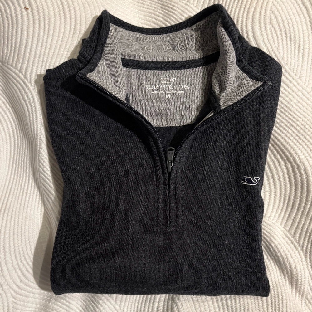 Men's Vineyard Vines Saltwater Quarter Zip (M)